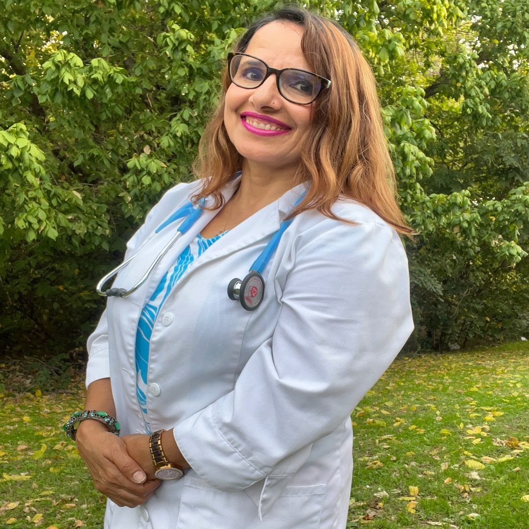 Meet Uma Adhikari - Your Trusted Provider at Denton Family Practice Clinic A professional portrait of Uma Adhikari, a dedicated healthcare provider at Denton Family Practice Clinic.